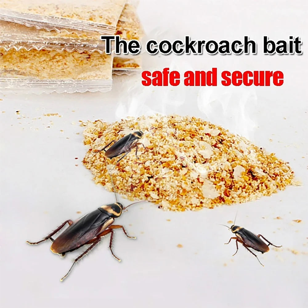 Reusable cockroach trap box