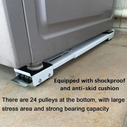 Adjustable Trolley Fixed Mount Rack (2 Pcs)