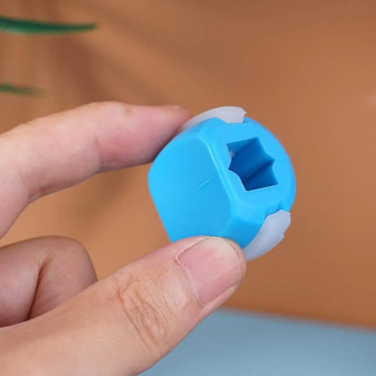 6101c cn mix jaw exerciser used to gain sharp and chiselled jawline easily fast. - health & beauty