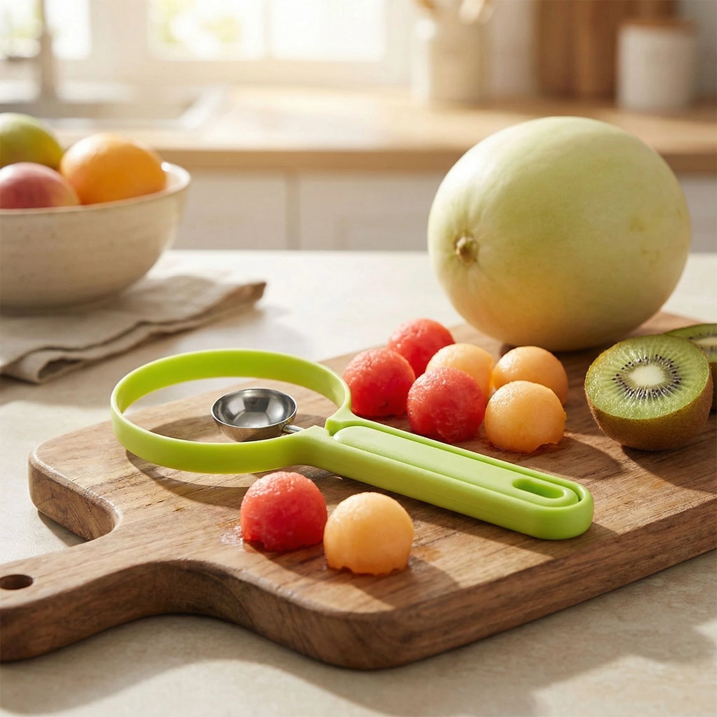 2-in-1 Fruit Peeler & Baller