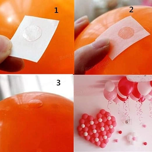 Balloon glue dots kit