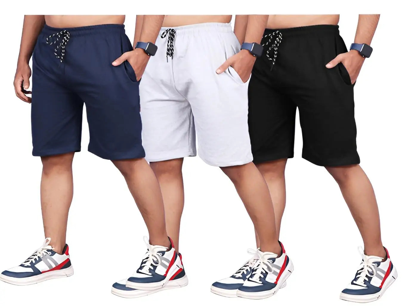 Combo of 3 comfortable men’s shorts