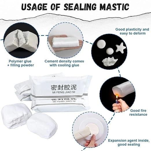 Waterproof wall crack sealant