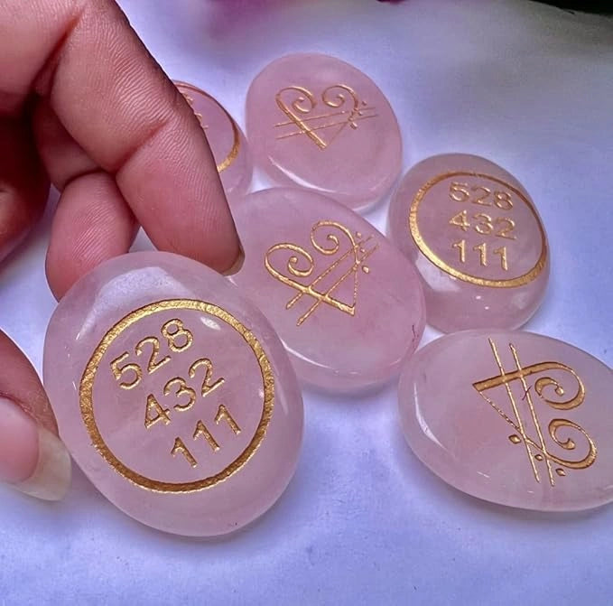 Rose quartz zibu stone – pack of 1