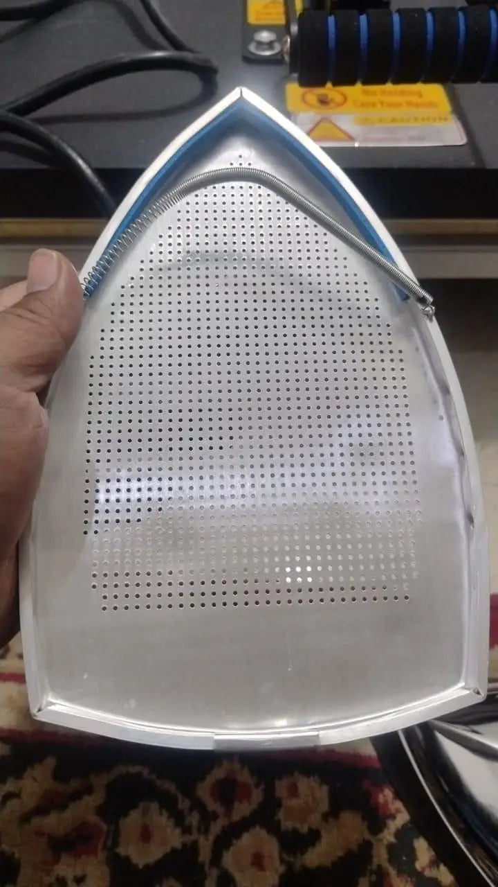 Iron teflon shoe textile