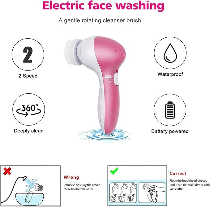 5 in 1 facial massager