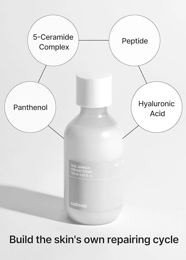 Dual barrier creamy toner – 150ml