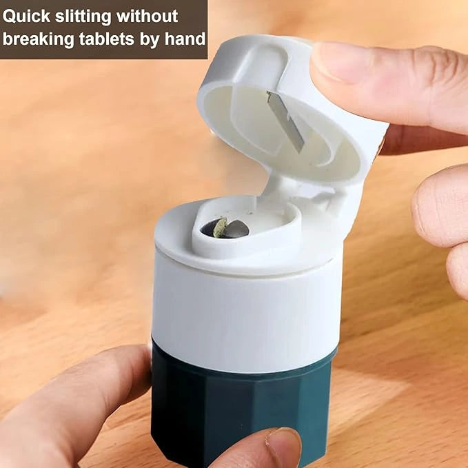 4-in-1 pill crusher grinder