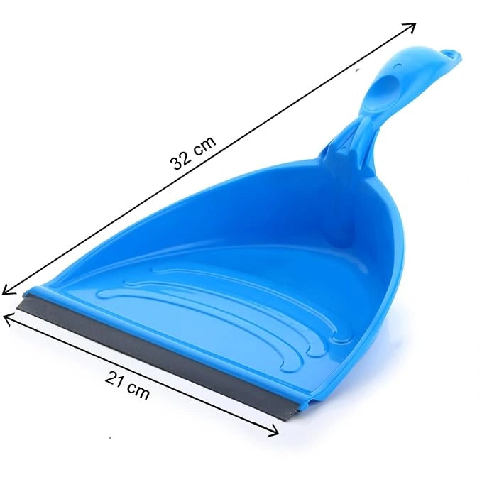Heavy-duty plastic dustpan