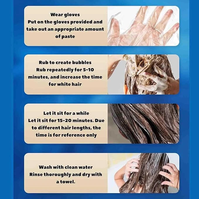 Plant based hair coloring cream – pack of 2