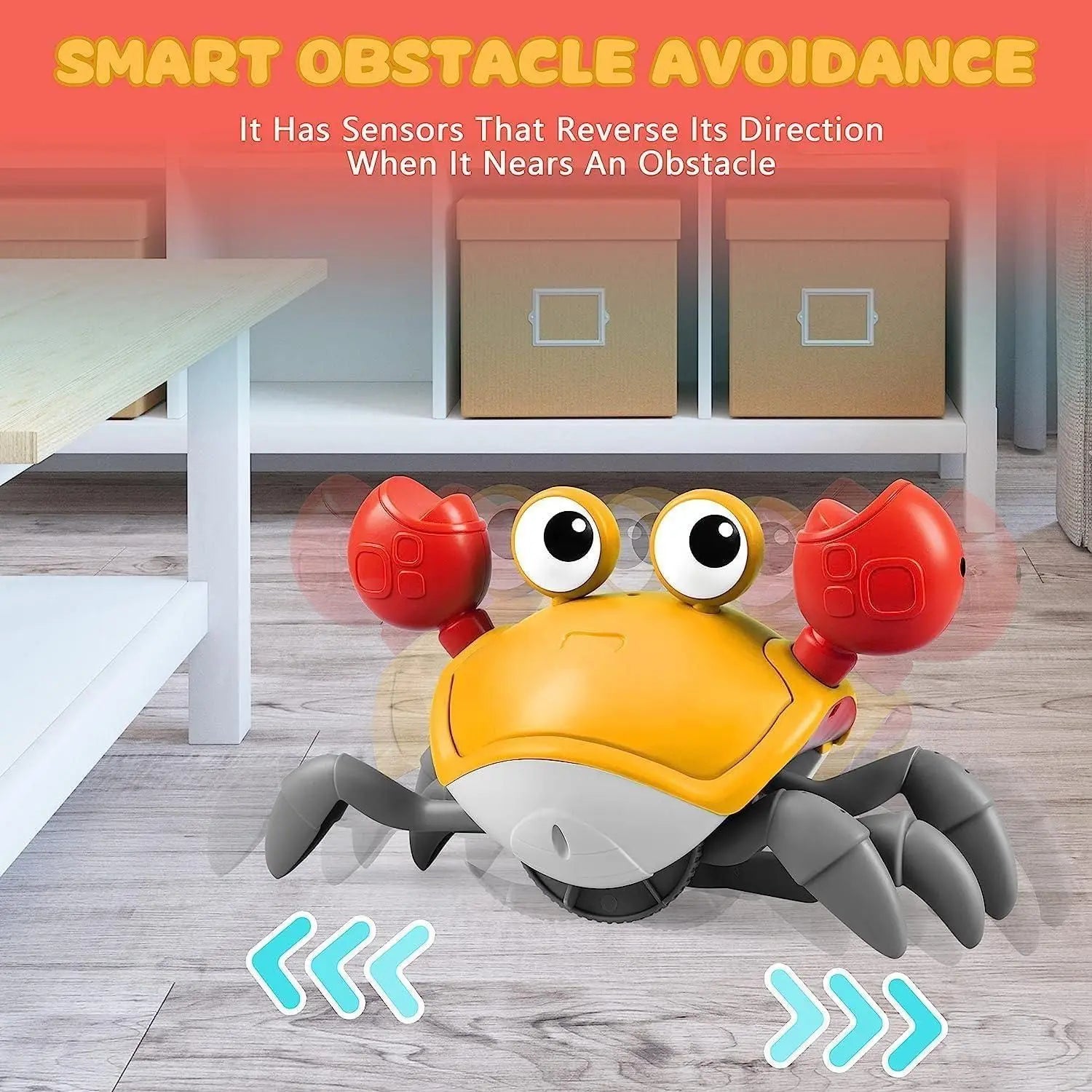 Cute dancing crab toy – usb rechargeable