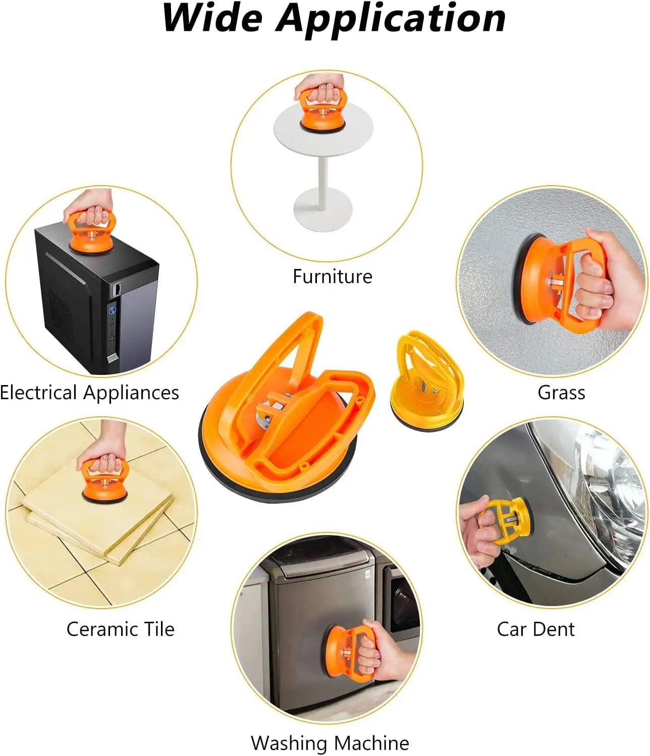 Dent puller suction cup