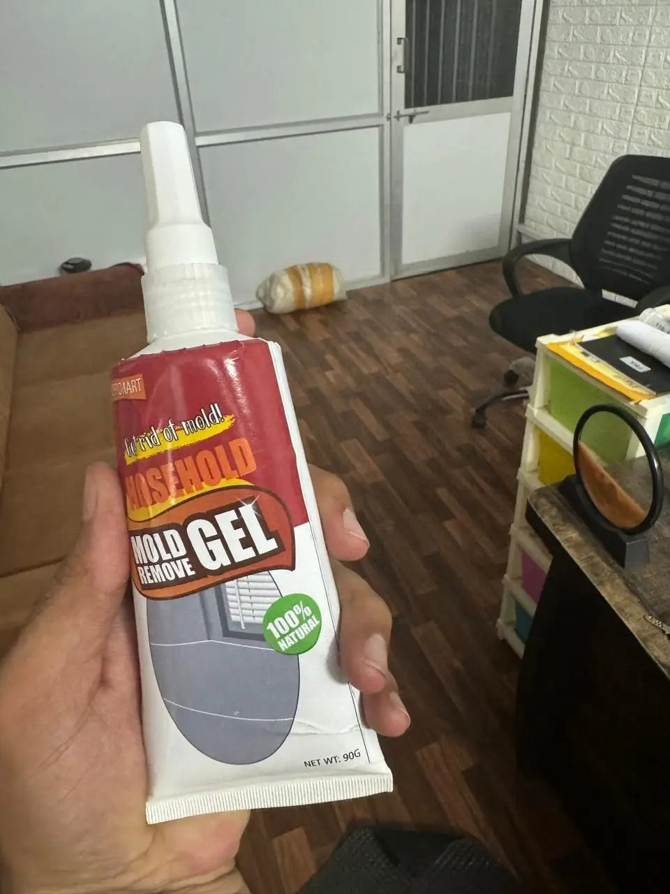 Household mold remover armor gel