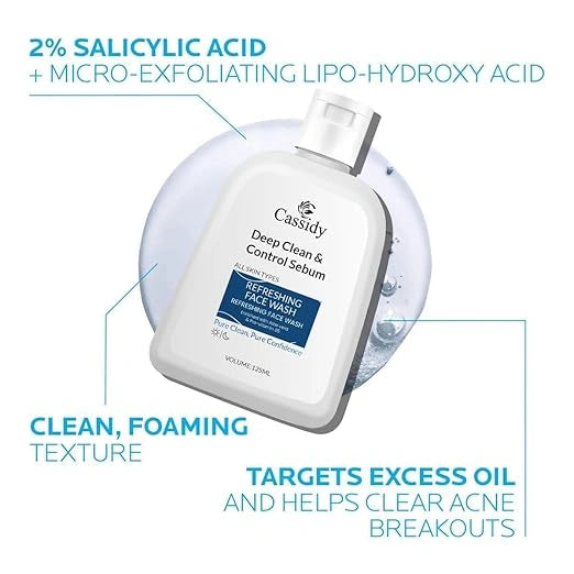 Cassidy sebum control facewash