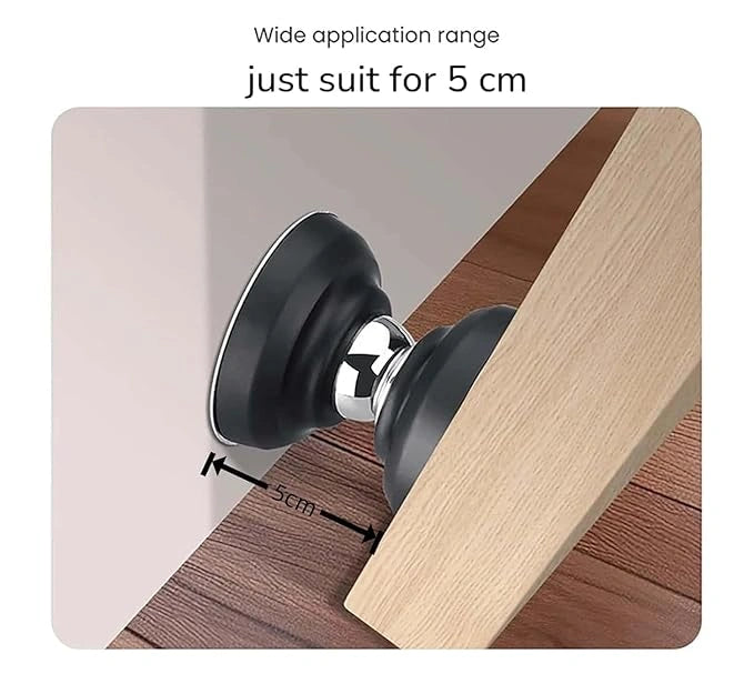 Magnetic Door Stopper – Black