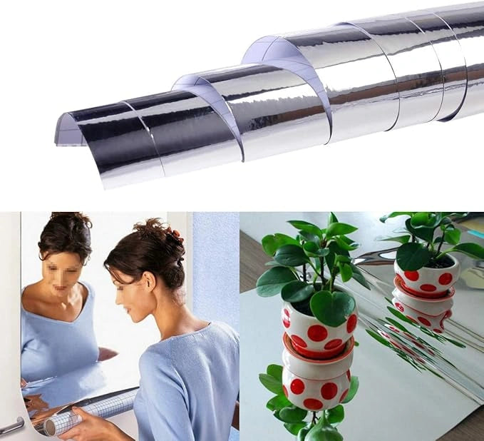 Shiny silver party ribbon set