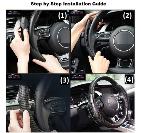 Car steering wheel cover