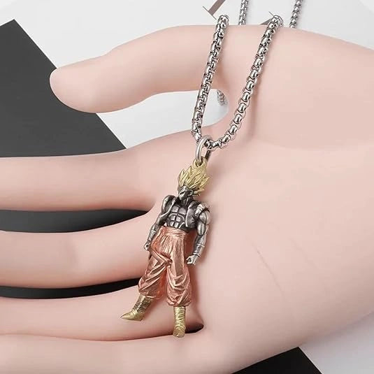 Goku anime pendant chain