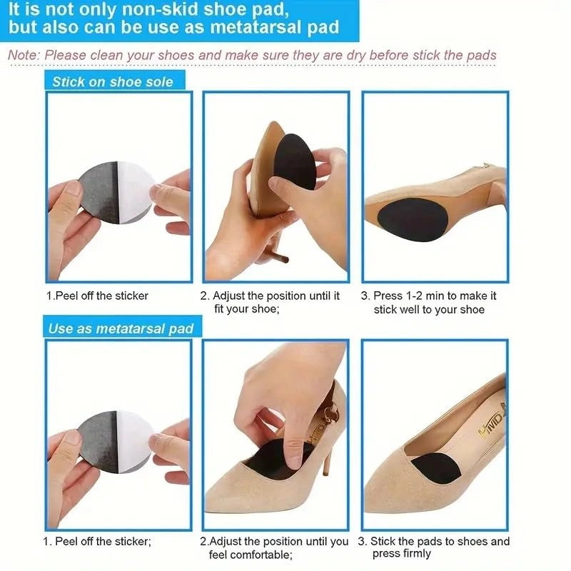Anti-slip sole stickers (2 pairs)