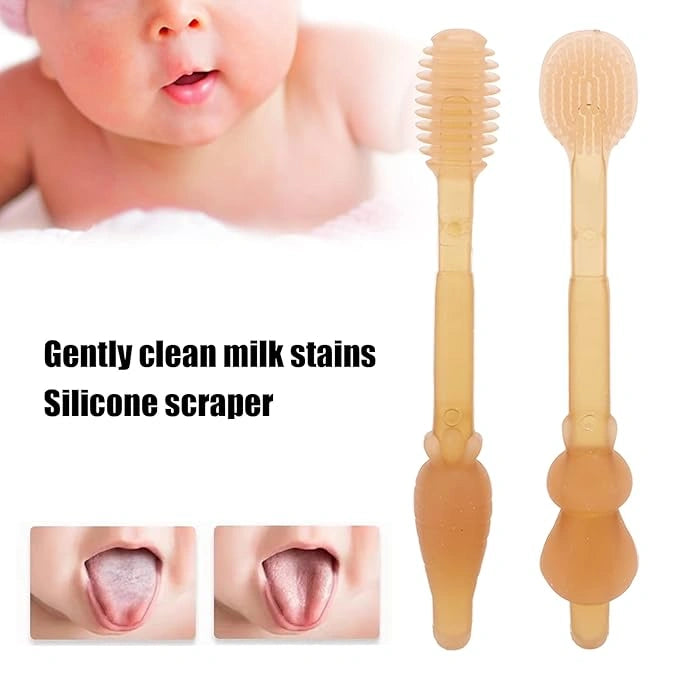 Baby silicone finger toothbrush