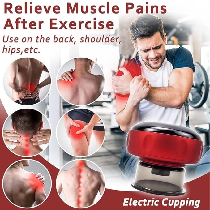 Electric cupping therapy machine