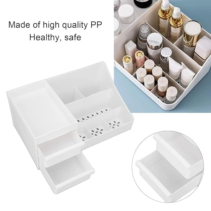 Large cosmetic storage organizer box