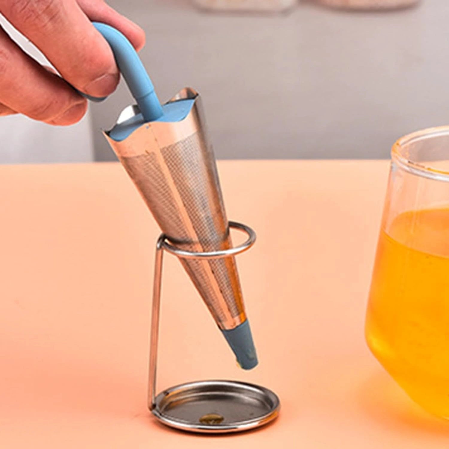 Umbrella silicone tea infuser