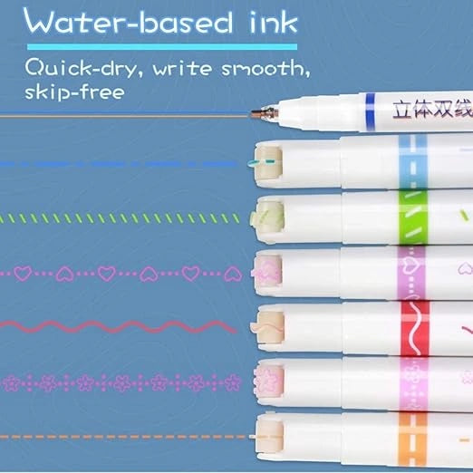 Stamp pen roller liner – pack of 6
