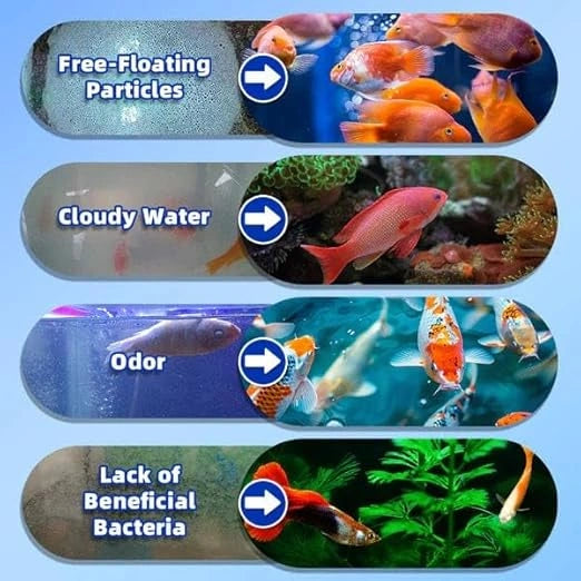 Fm-001 aquarium purifier – 100ml × 3
