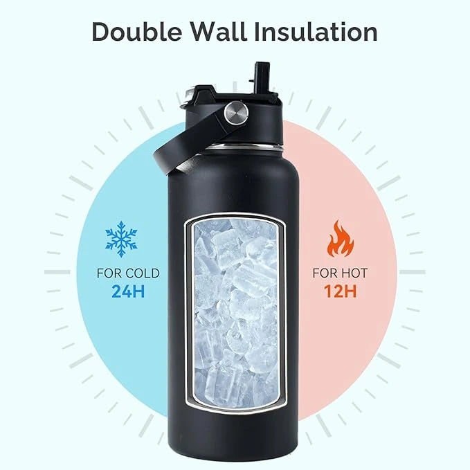 Insulated stainless steel bottle