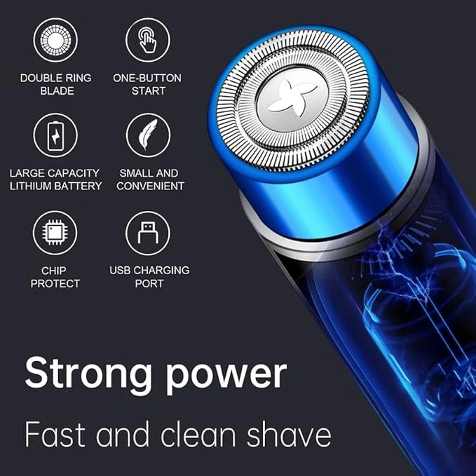 Mini electric shaver – usb rechargeable