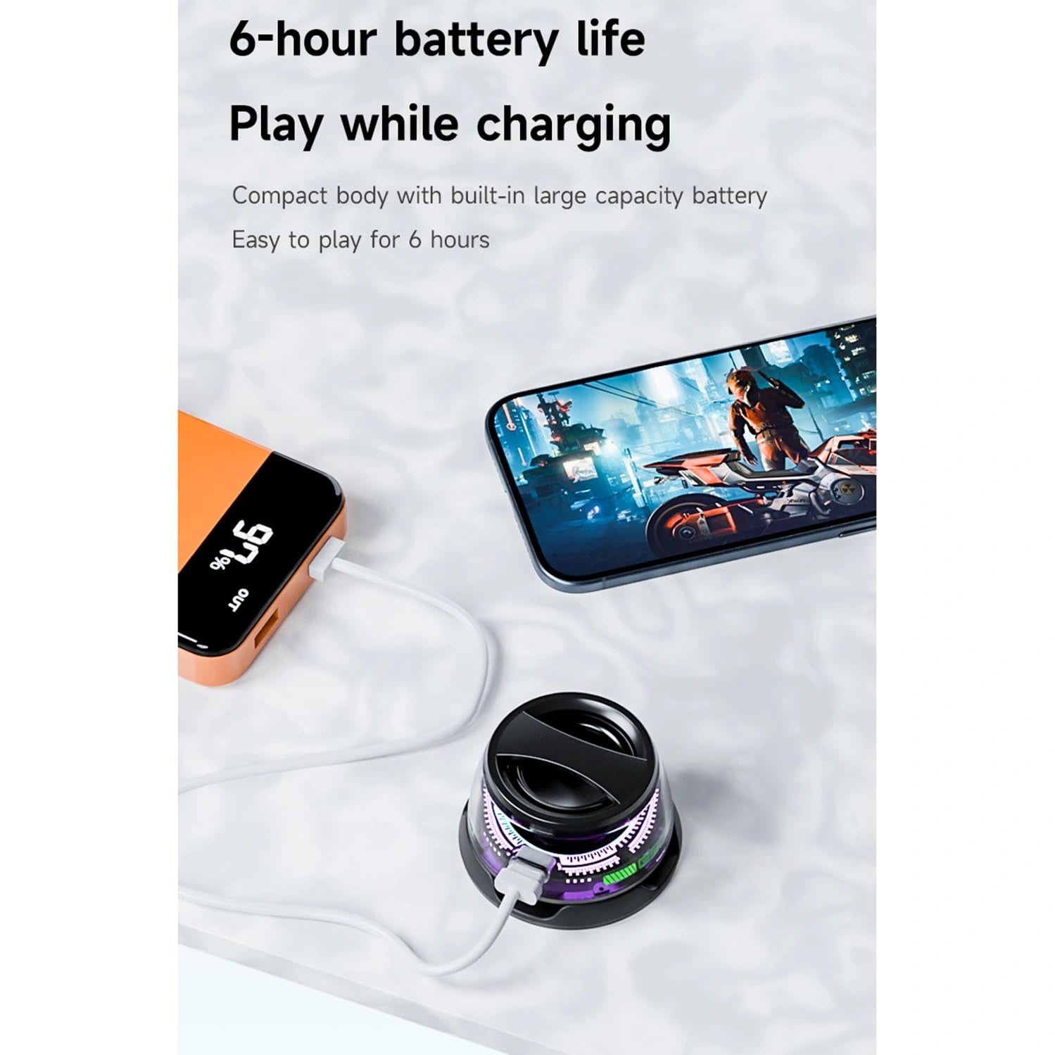 Magnetic bluetooth speaker