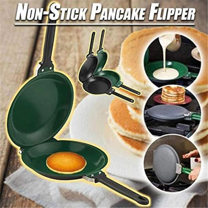 Double side nonstick frying pan