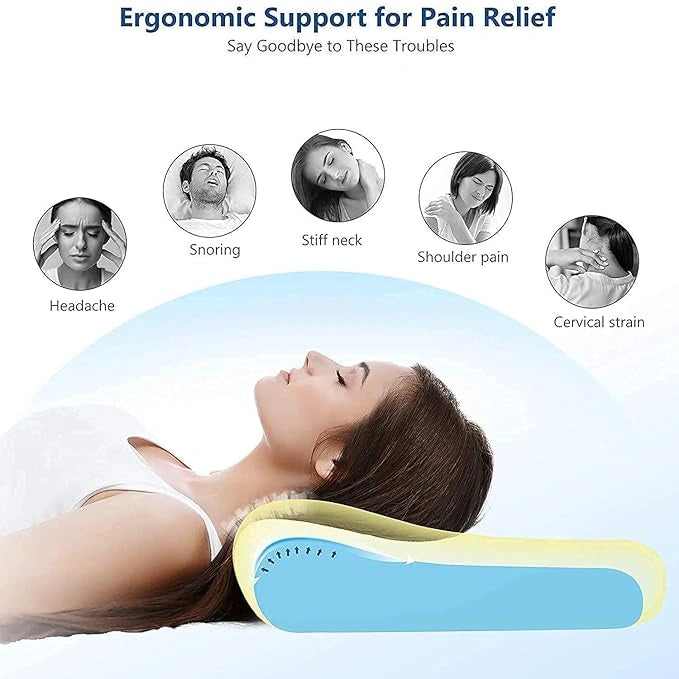 Orthopedic memory foam pillow – pack of 1