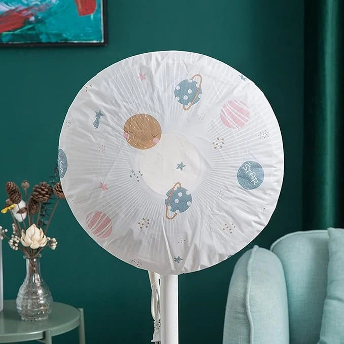 Dust-proof elastic fan cover
