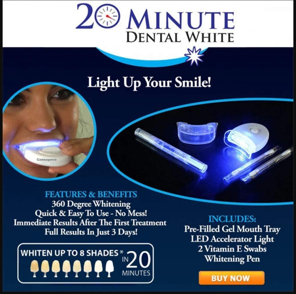 Teeth cleaning & whitening kit