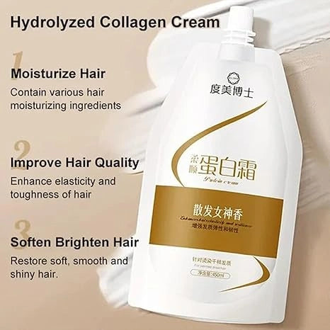 Collagen keratin hair cream 200ml – pack of 2