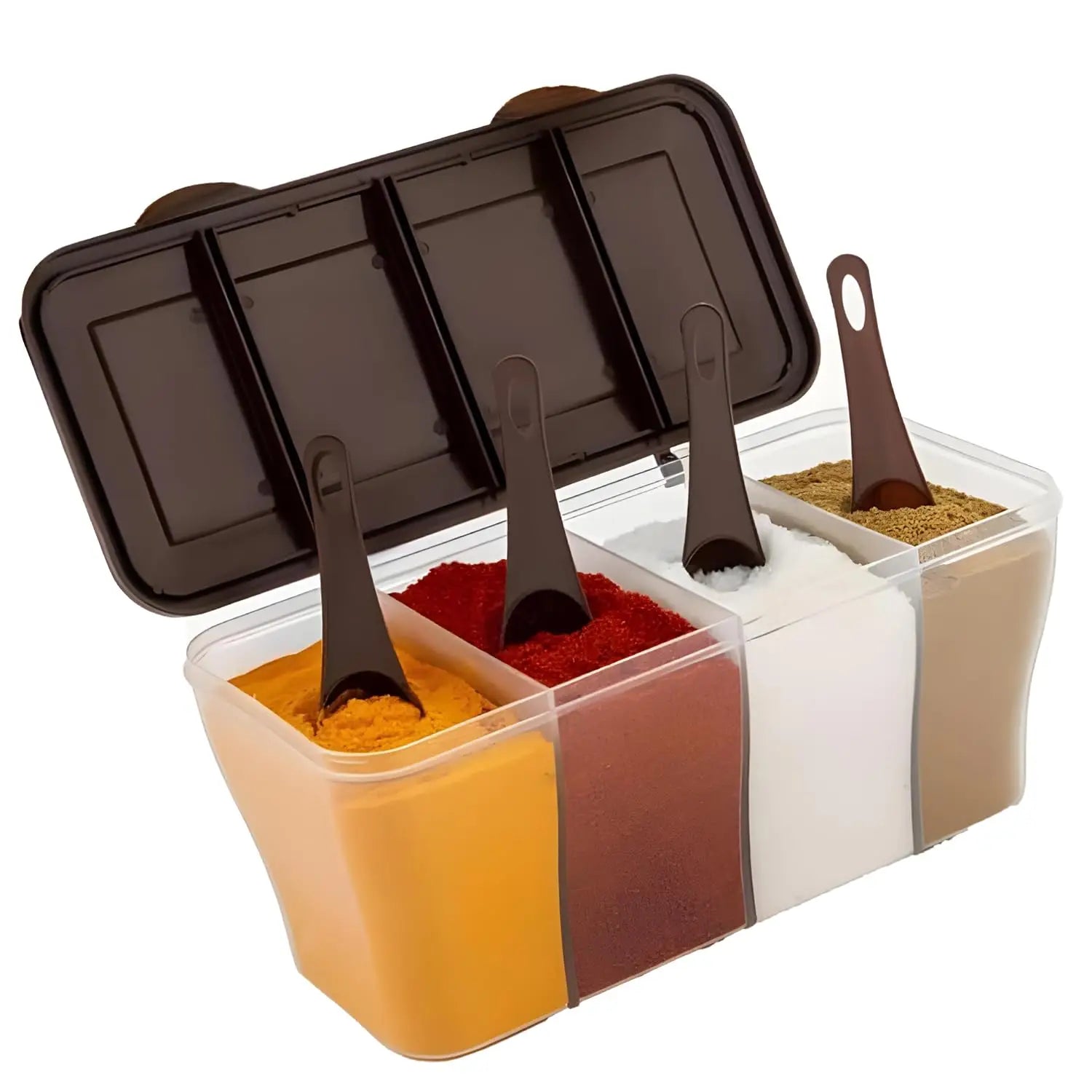4-section masala box