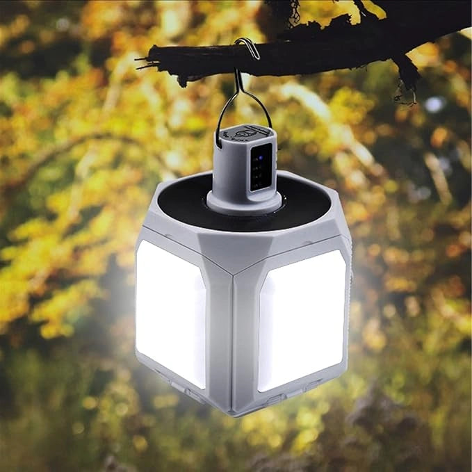 Usb rechargeable foldable camping light