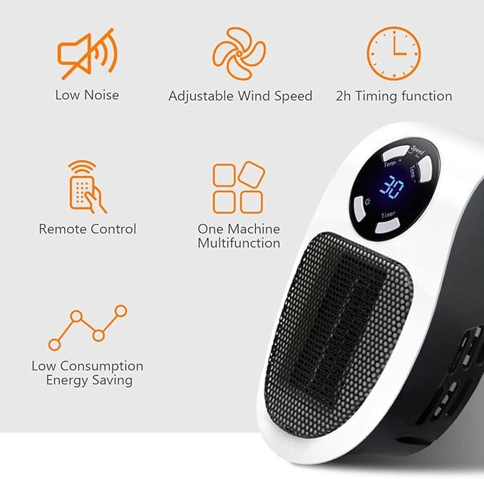 Energy-saving digital space heater