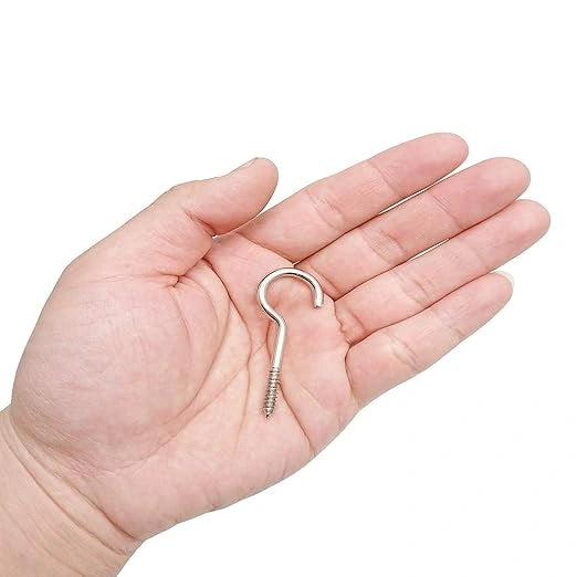 Heavy-duty rustproof eye hooks