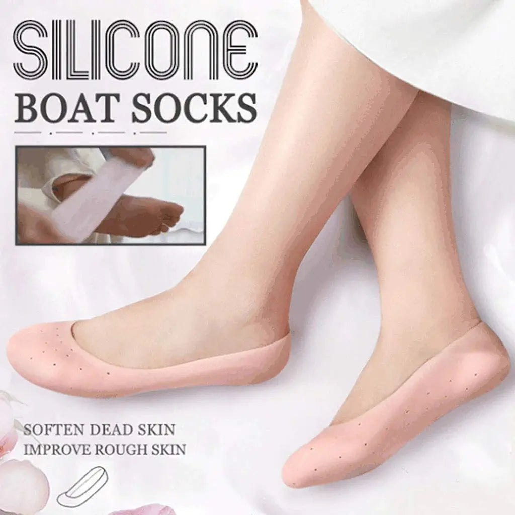 Cracked heel repair socks