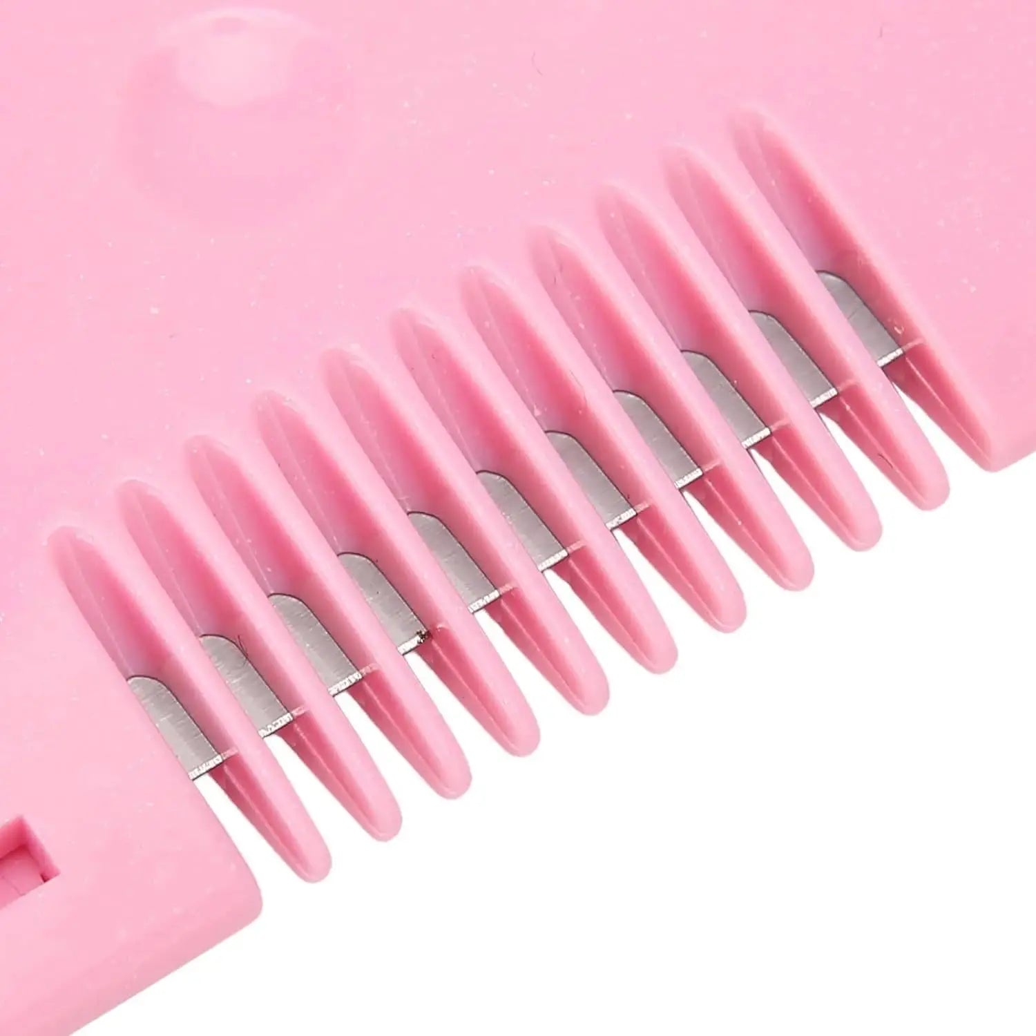 Heart shape hair cutting scissors