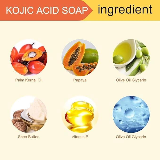 Kojic acid brightening soap – 200g