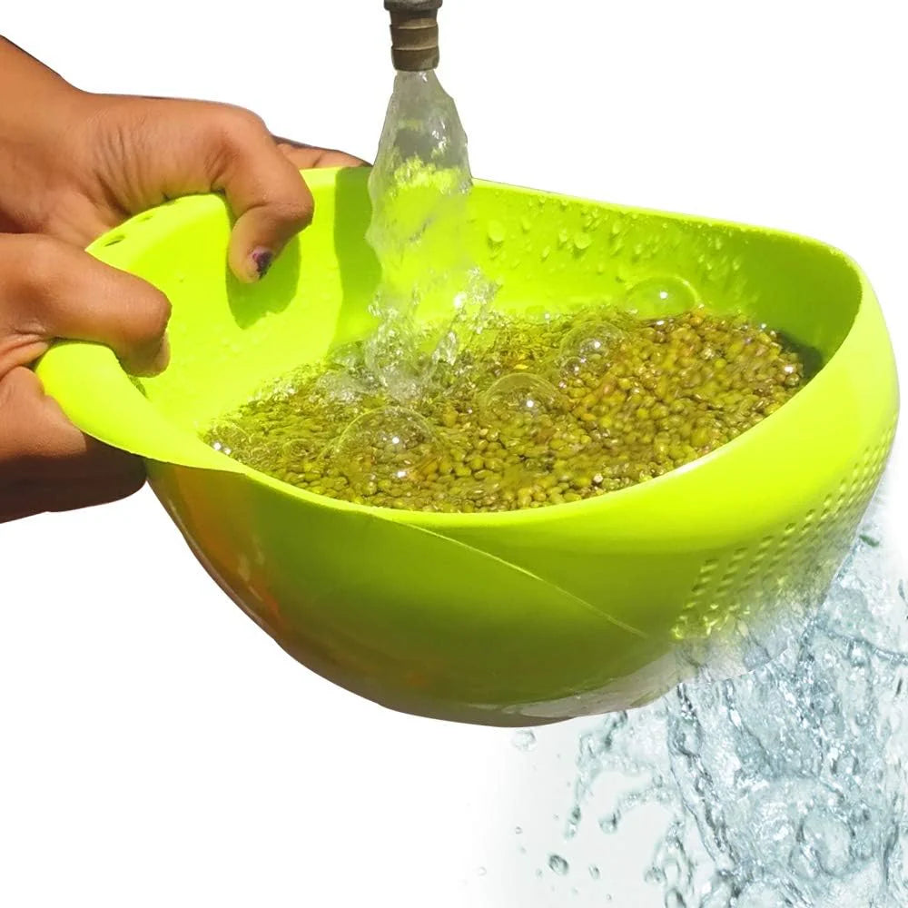 Virgin plastic strainer bowl