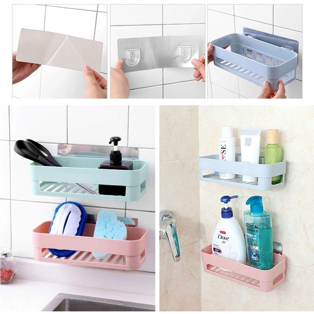 5-shelf wall storage rack – combo pack