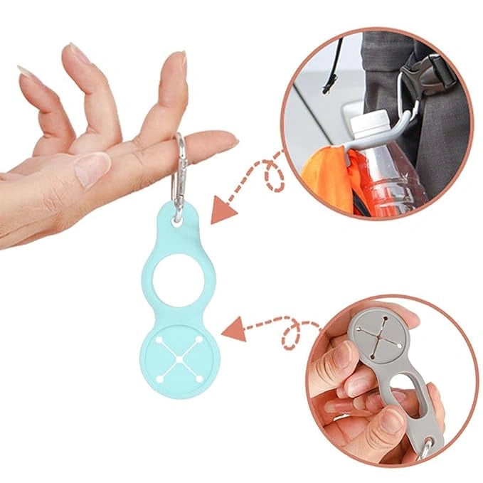 Towel hook clip holder