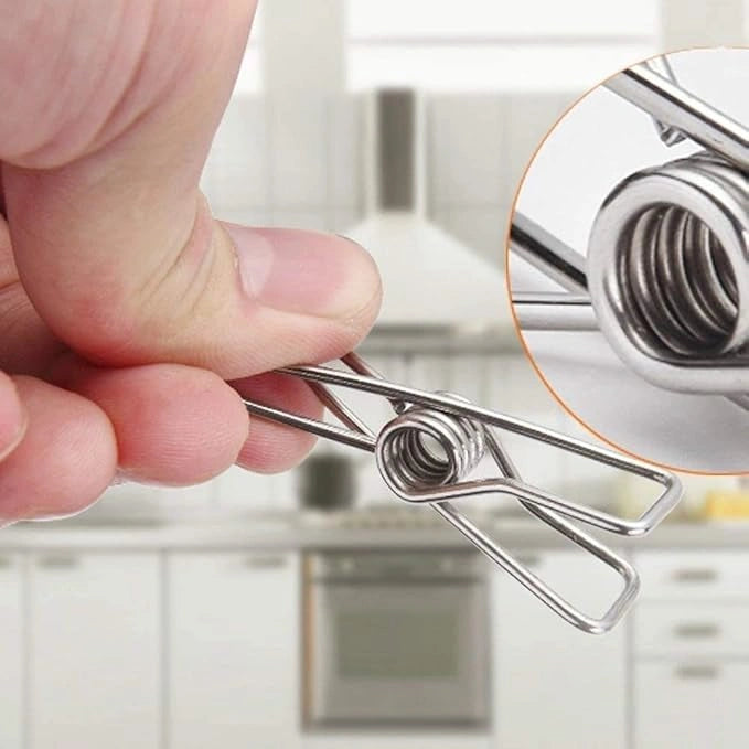Stainless steel utility clips