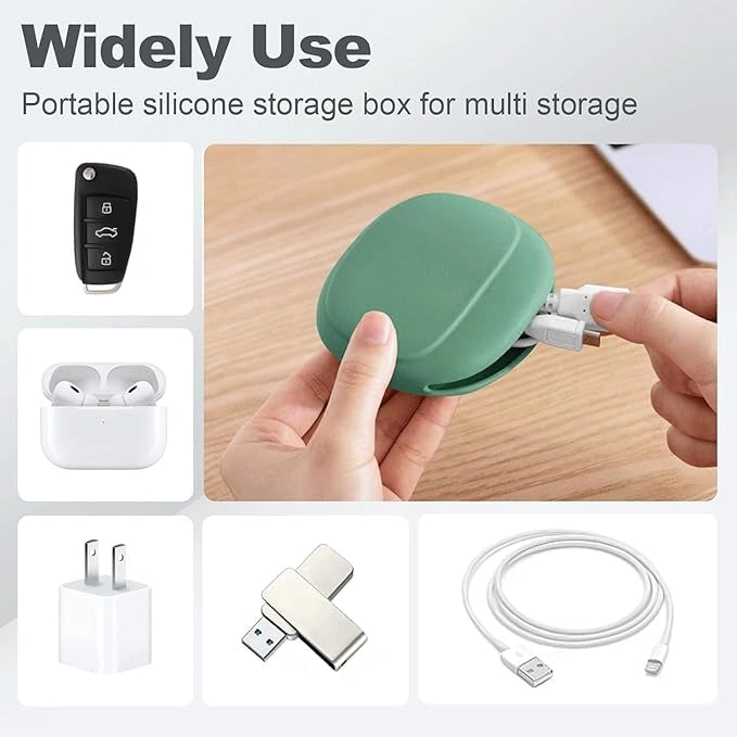 Mini earphone & key organizer – pack of 2