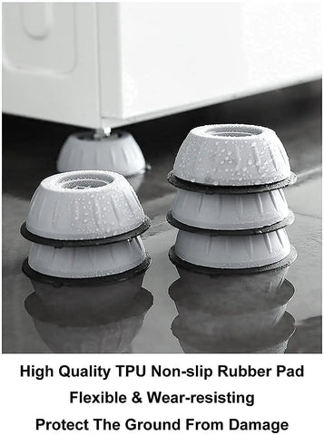 Anti vibration washing machine pads (pack of 4)